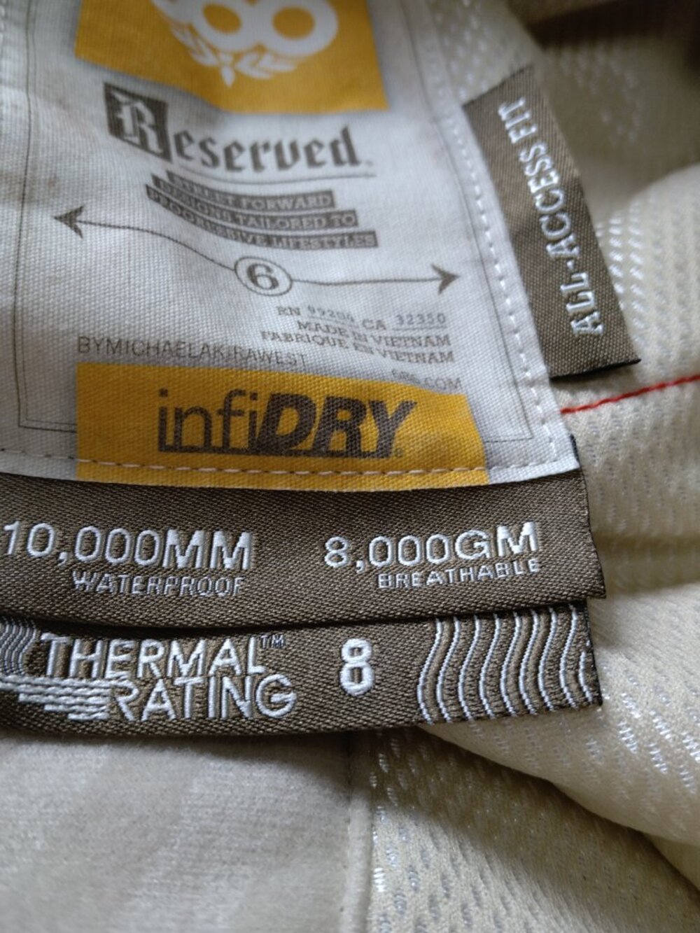 686 Reserved Tonic Plaid Ski Snowboard Hooded Jacket Waterproof Women's XS - Picture 13 of 15